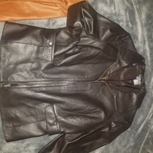 Leather Coat